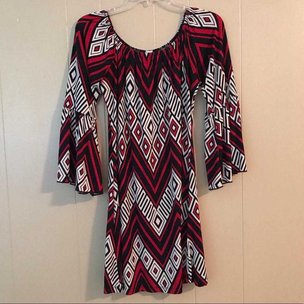 Black & Red tunic/dress